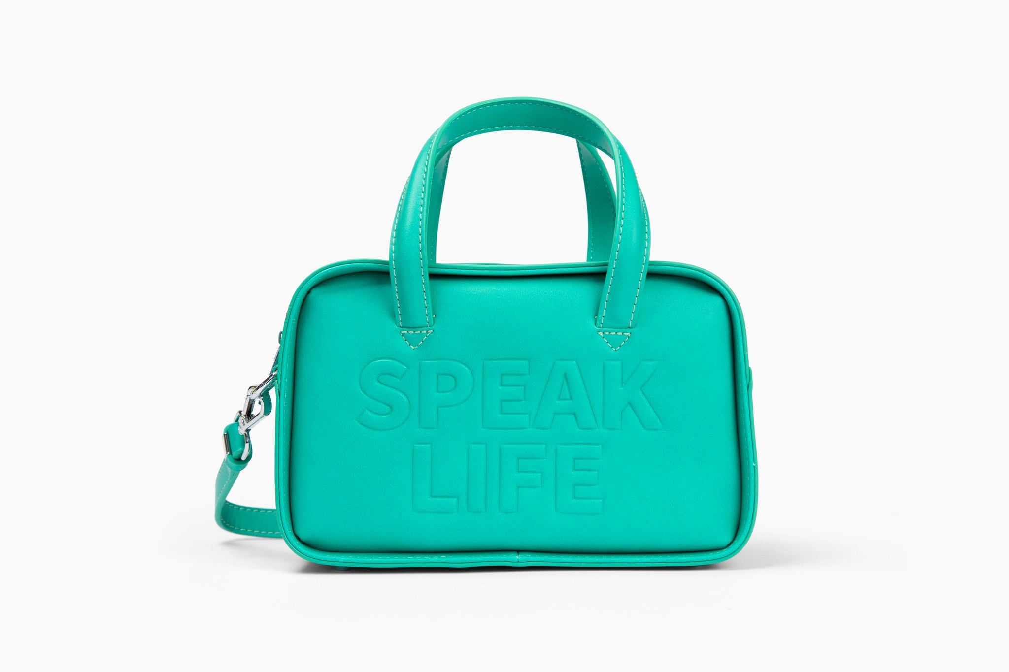 Speak Life Bowler Bag | Khloe Green