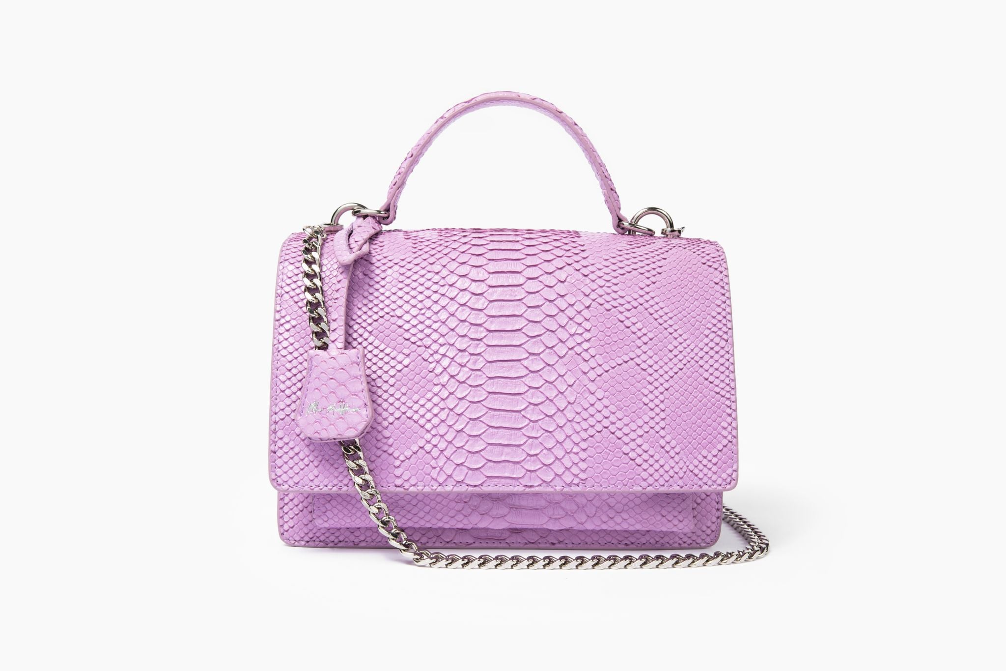 Medium Aubrey Flap Bag | Electric Amethyst