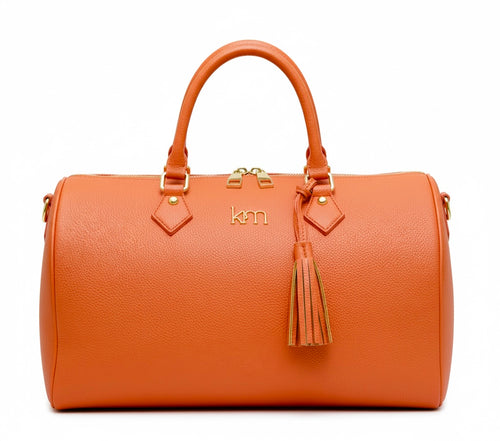 Boston Bag Large | Tangerine