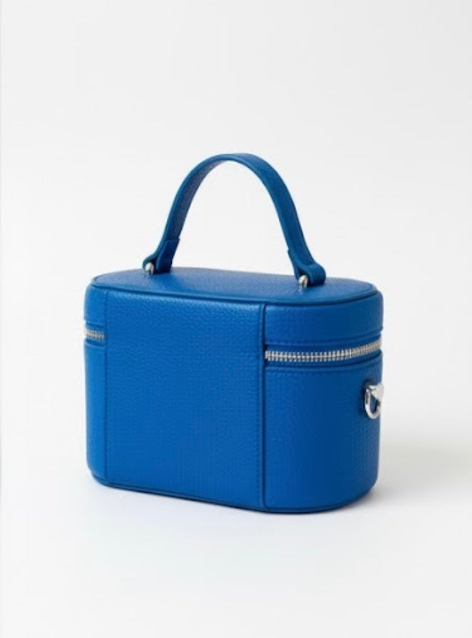 DROP DATE: 10/31 | Mini Vanity Bag - Blue Caviar