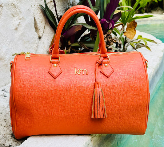 Boston Bag | Tangerine