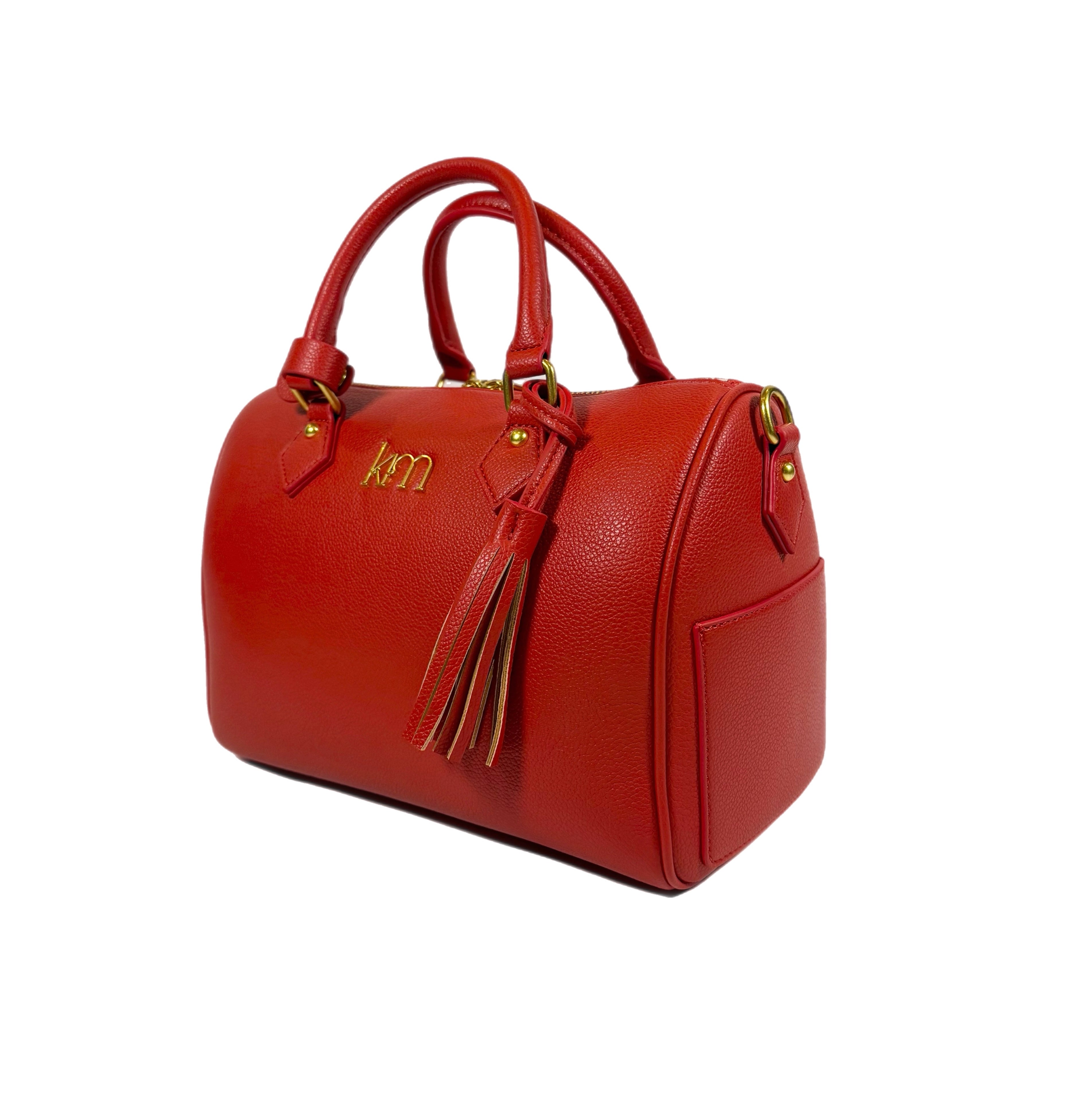 Boston Bag Medium | Chili Pepper – Khloe Modhouse