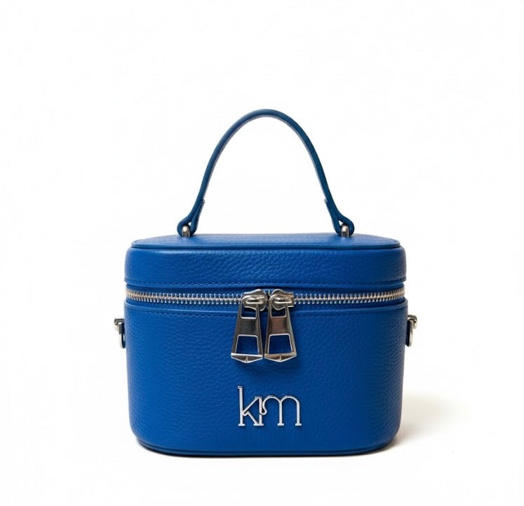 Mini Vanity Bag - Blue Caviar – Khloe Modhouse