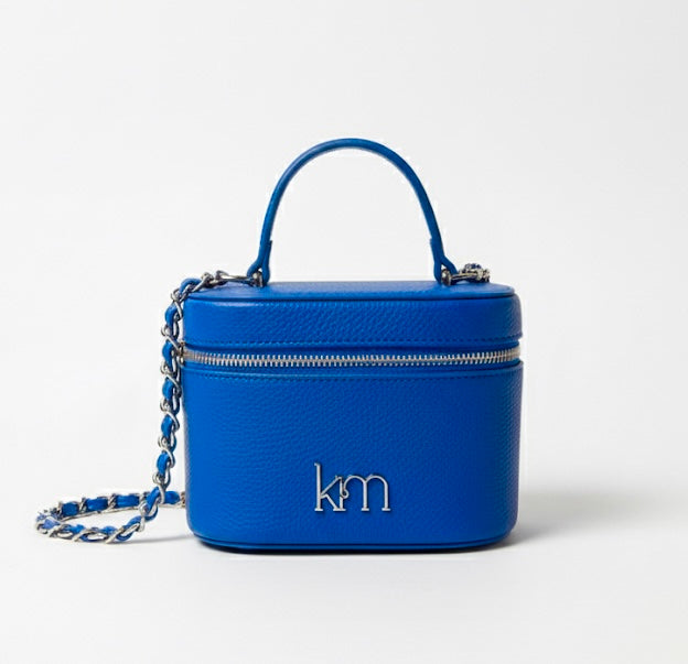 DROP DATE: 10/31 | Mini Vanity Bag - Blue Caviar
