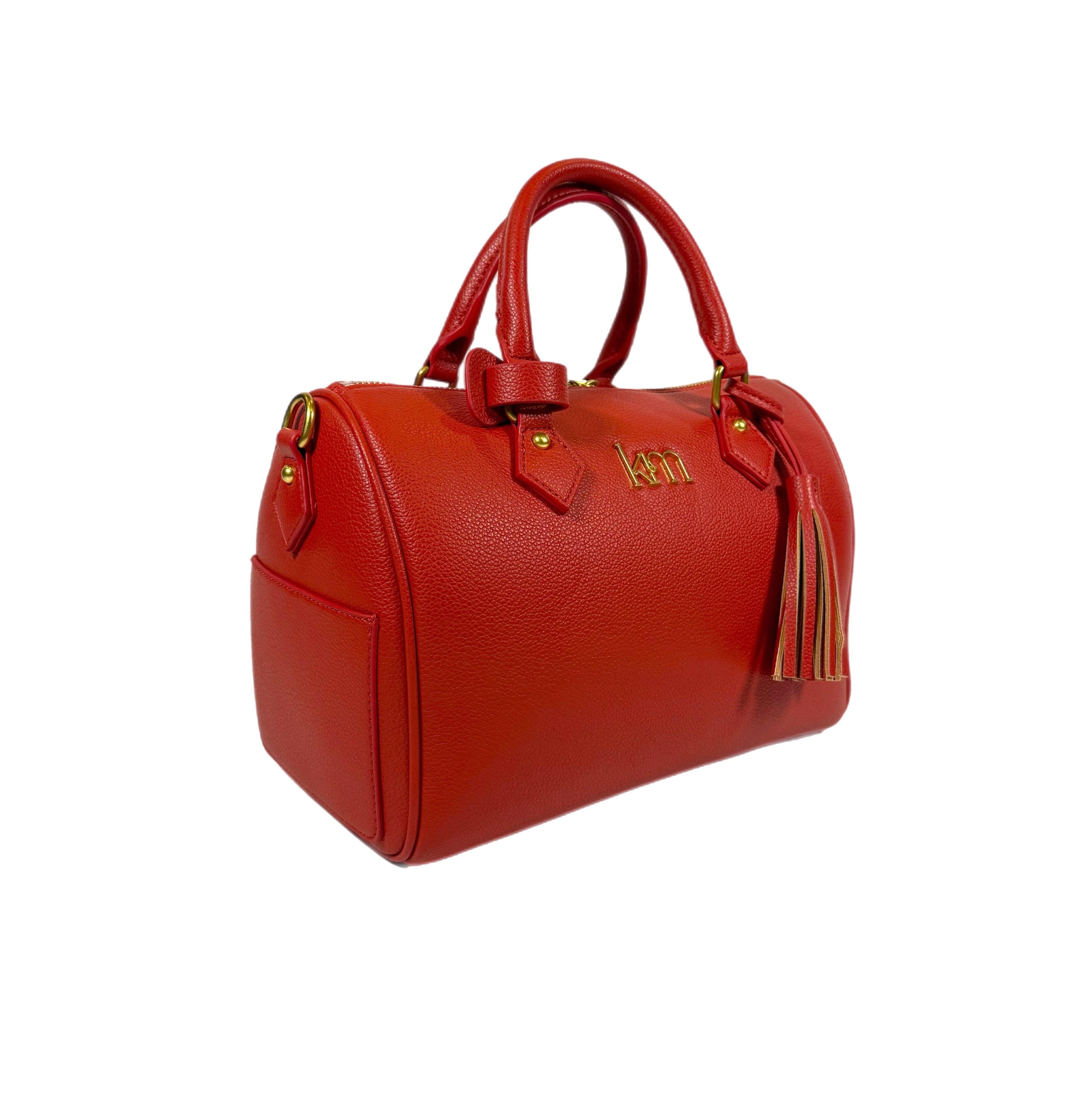 Boston Bag Medium | Chili Pepper – Khloe Modhouse