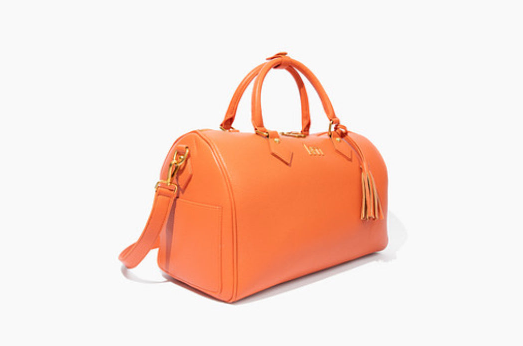 Boston Bag Large | Tangerine