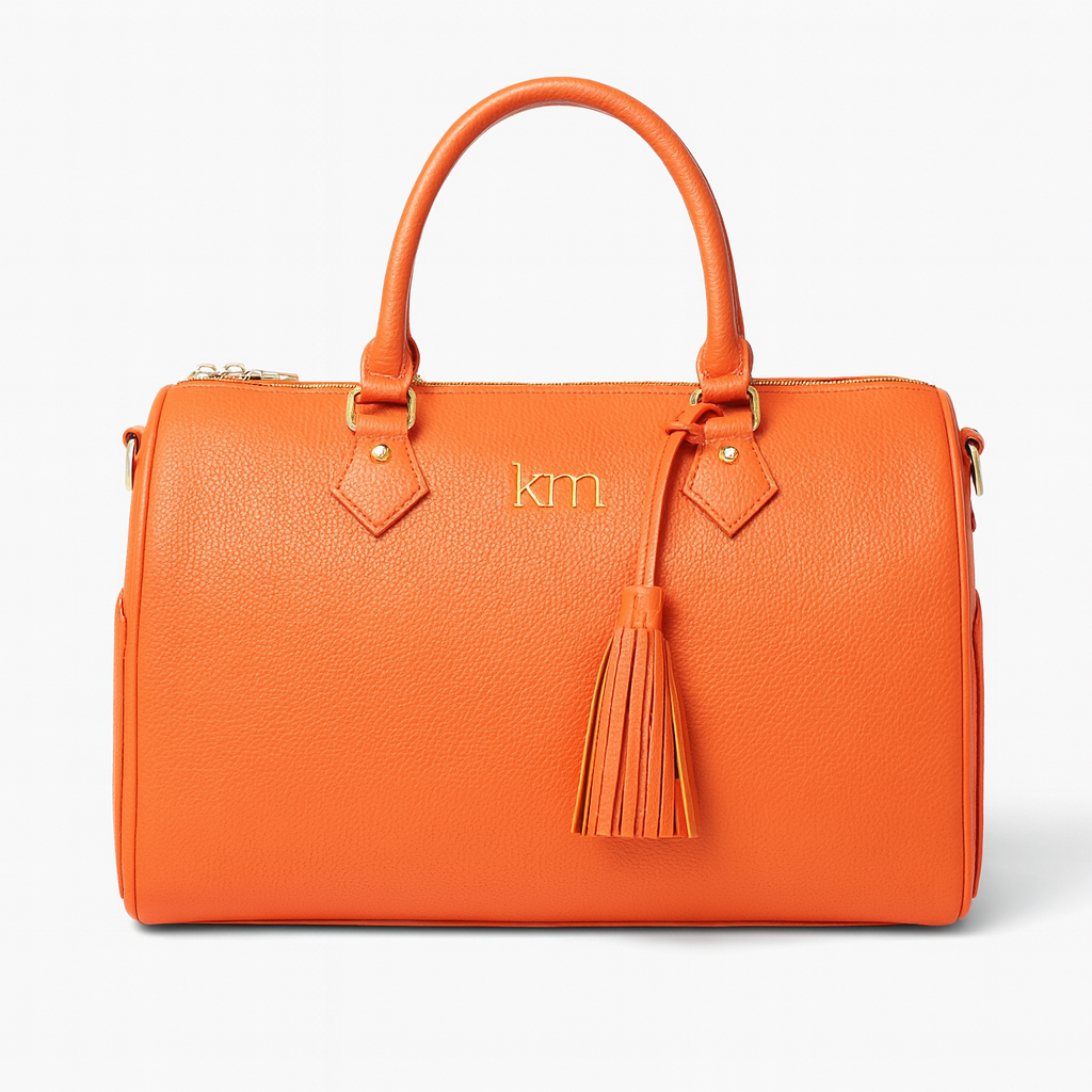 Boston Bag Large | Tangerine
